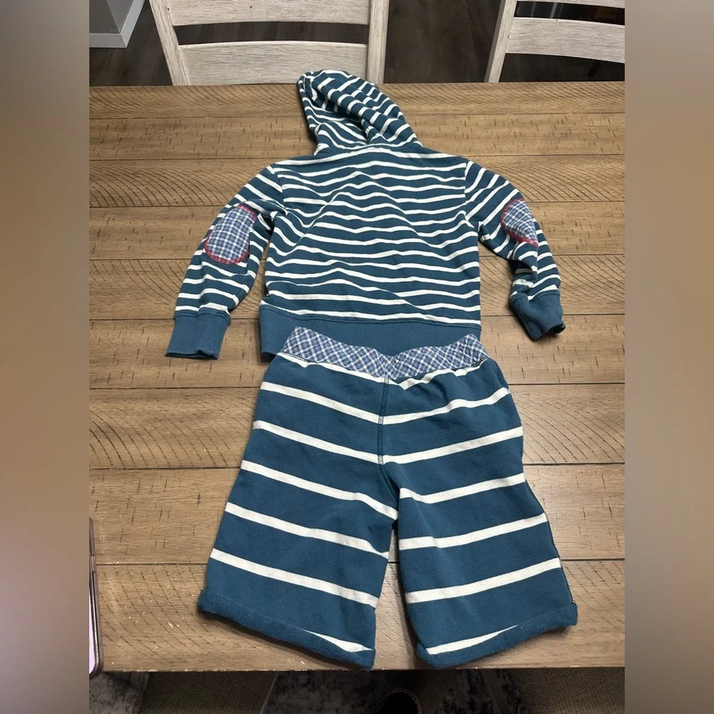 Matilda Jane Joanna Gaines Patches & Pluck Hoodie & Short Set Size 4 - Picture 5 of 5